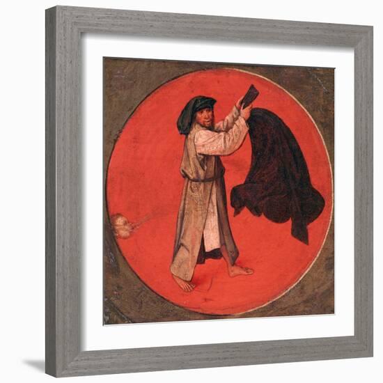 He Shakes Out His Coat According to the Wind, C1558-1560-Pieter Bruegel the Elder-Framed Giclee Print