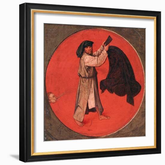 He Shakes Out His Coat According to the Wind, C1558-1560-Pieter Bruegel the Elder-Framed Giclee Print