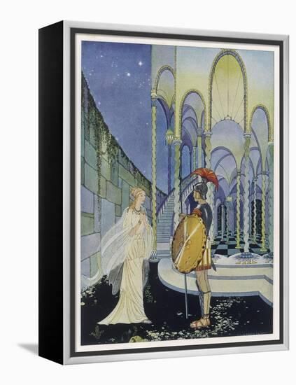 He Tells Ariadne Daughter of Minos King of Crete That-Virginia Frances Sterrett-Framed Stretched Canvas