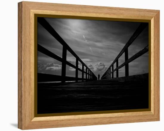 He Thought He Could Touch the Sky-Sharon Wish-Framed Premier Image Canvas