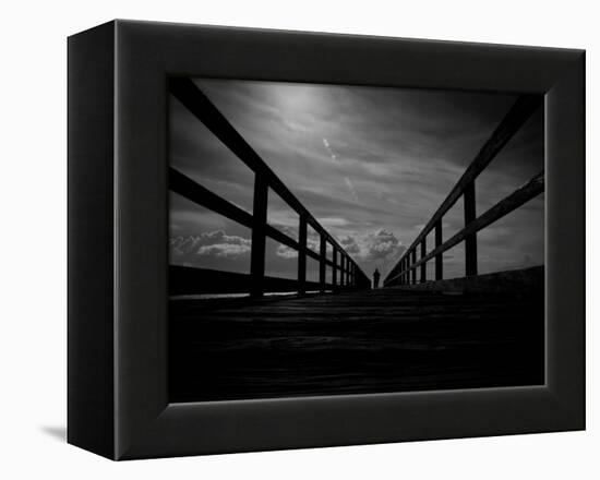 He Thought He Could Touch the Sky-Sharon Wish-Framed Premier Image Canvas