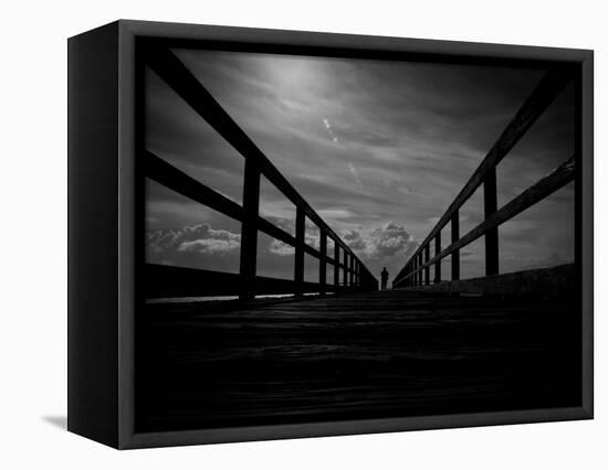 He Thought He Could Touch the Sky-Sharon Wish-Framed Premier Image Canvas