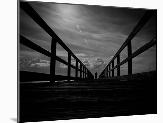 He Thought He Could Touch the Sky-Sharon Wish-Mounted Photographic Print