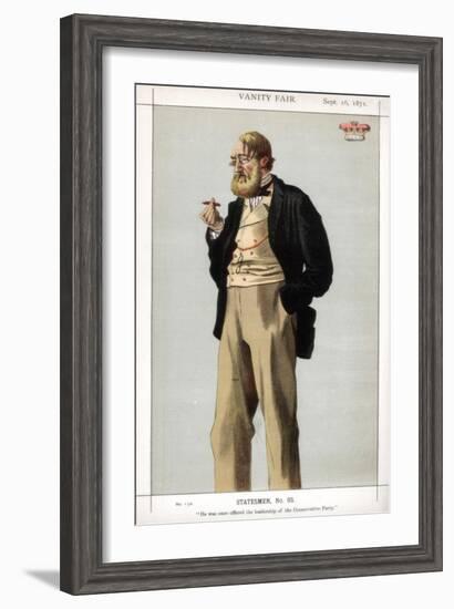 He Was Once Offered the Leadership of the Conservative Party, 1871-Coide-Framed Giclee Print