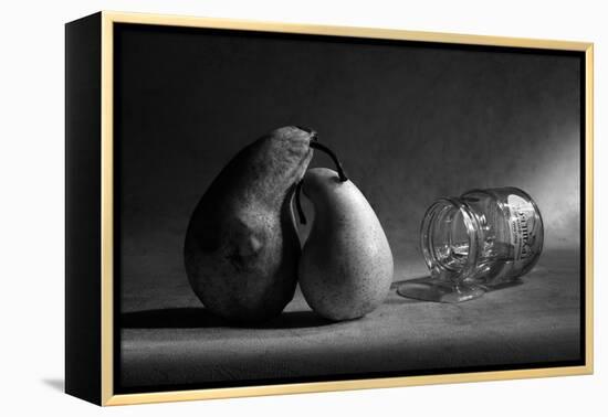 He Won't Come Home. Or "Pear Jam"-Victoria Ivanova-Framed Premier Image Canvas