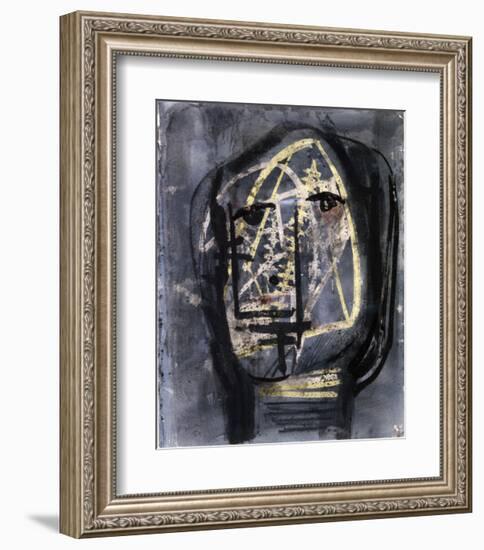 Head, 1950-Henry Moore-Framed Giclee Print