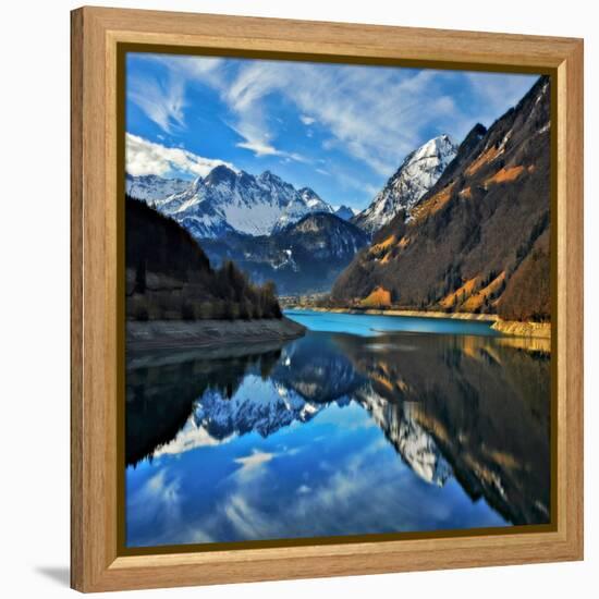 Head Above Water-Philippe Sainte-Laudy-Framed Premier Image Canvas