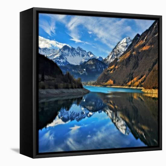 Head Above Water-Philippe Sainte-Laudy-Framed Premier Image Canvas