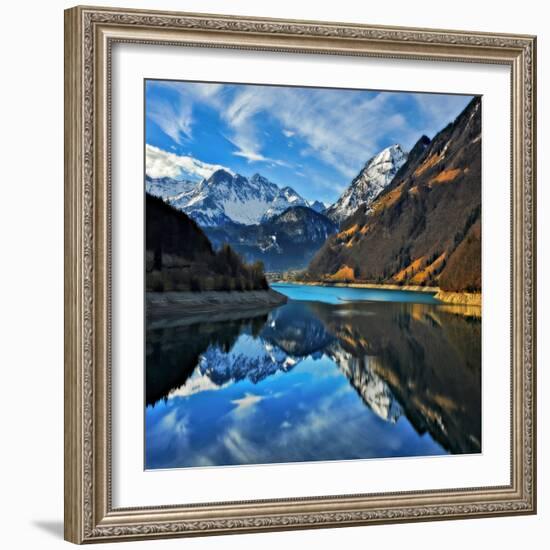 Head Above Water-Philippe Sainte-Laudy-Framed Photographic Print