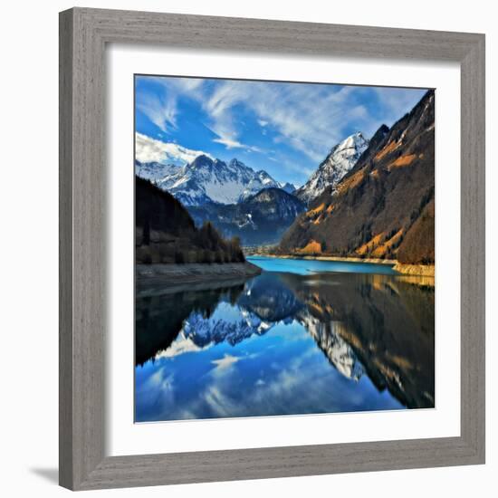 Head Above Water-Philippe Sainte-Laudy-Framed Photographic Print