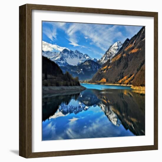 Head Above Water-Philippe Sainte-Laudy-Framed Photographic Print