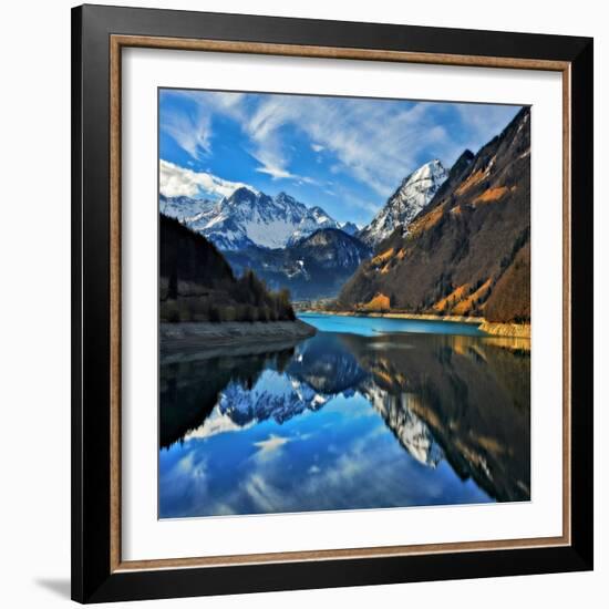 Head Above Water-Philippe Sainte-Laudy-Framed Photographic Print