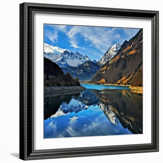 Head Above Water-Philippe Sainte-Laudy-Framed Photographic Print