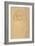 Head and Shoulders Portrait of a Girl-Gustav Klimt-Framed Giclee Print