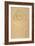 Head and Shoulders Portrait of a Girl-Gustav Klimt-Framed Giclee Print