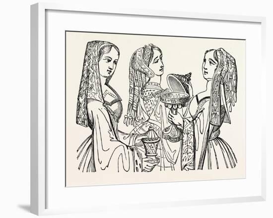 Head Dresses-null-Framed Giclee Print