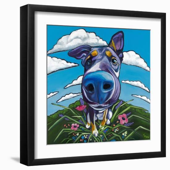 Head in the Clouds-Kathryn Wronski-Framed Art Print