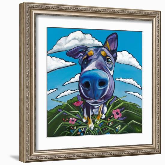 Head in the Clouds-Kathryn Wronski-Framed Art Print