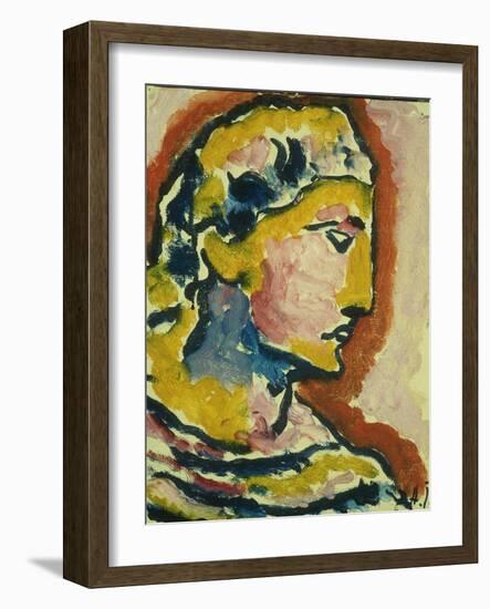 Head; Kopf, 1930-Alexej Von Jawlensky-Framed Giclee Print