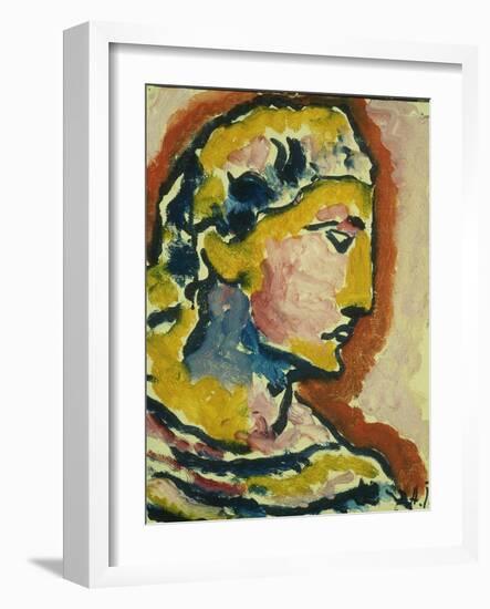 Head; Kopf, 1930-Alexej Von Jawlensky-Framed Giclee Print