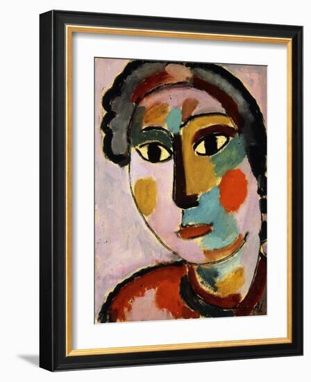 Head; Kopf, C.1916-Alexej Von Jawlensky-Framed Giclee Print