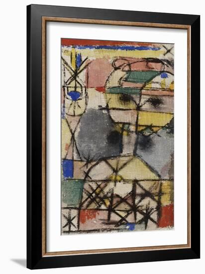 Head; Kopf-Paul Klee-Framed Giclee Print