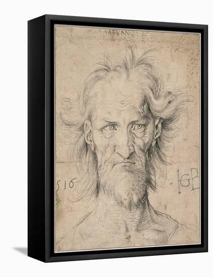 Head of a Bearded Old Man (Satur), 1516-Hans Baldung-Framed Premier Image Canvas