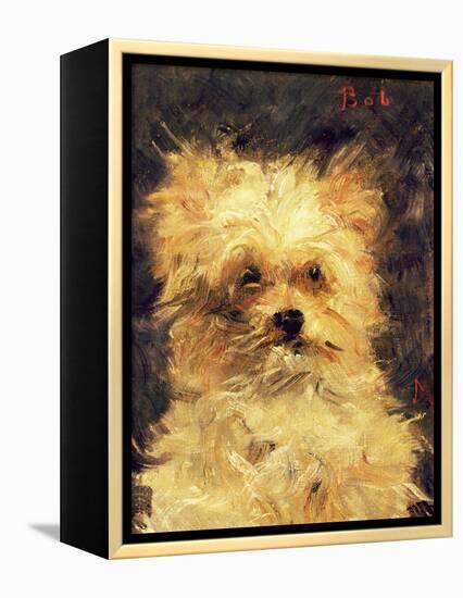 Head of a Dog - "Bob", 1876-Edouard Manet-Framed Premier Image Canvas