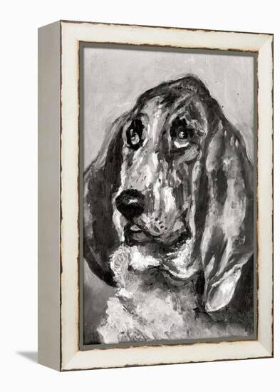 Head of a Dog Running, 1880-Henri de Toulouse-Lautrec-Framed Premier Image Canvas