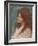 Head of a Girl, C. 1892-1900-John William Waterhouse-Framed Giclee Print