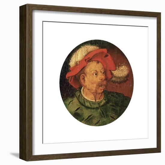 Head of a Lansquenet, C1545-1569-Pieter Bruegel the Elder-Framed Giclee Print