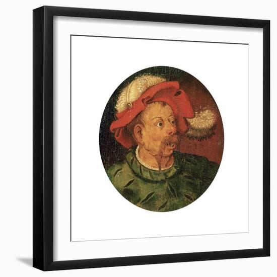 Head of a Lansquenet, C1545-1569-Pieter Bruegel the Elder-Framed Giclee Print