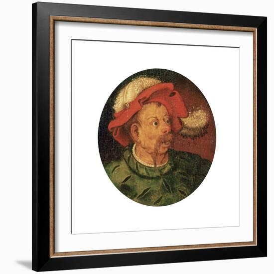 Head of a Lansquenet, C1545-1569-Pieter Bruegel the Elder-Framed Giclee Print