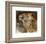 Head of a Lyon-Eugene Delacroix-Framed Collectable Print