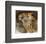 Head of a Lyon-Eugene Delacroix-Framed Collectable Print