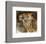 Head of a Lyon-Eugene Delacroix-Framed Collectable Print