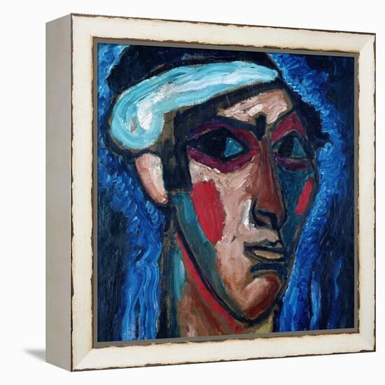 Head of a Man (Alexander Sacharoff), c.1911-Alexej Von Jawlensky-Framed Premier Image Canvas