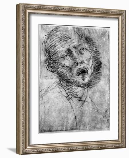 Head of a Moor, C1525-Titian (Tiziano Vecelli)-Framed Giclee Print