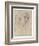 Head of a Muse-Raphael-Framed Giclee Print