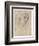 Head of a Muse-Raphael-Framed Giclee Print