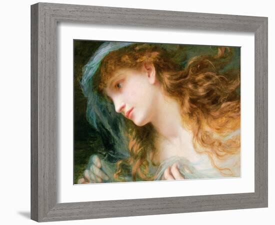 Head of a Nymph-Sophie Anderson-Framed Giclee Print