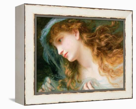 Head of a Nymph-Sophie Anderson-Framed Premier Image Canvas