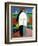 Head of a Peasant, 1928-1932-Kazimir Malevich-Framed Giclee Print