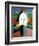 Head of a Peasant, 1928-1932-Kazimir Malevich-Framed Giclee Print