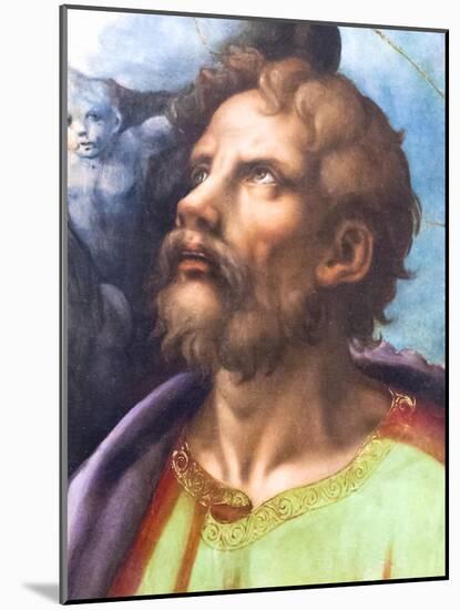 Head of a Saint-Giulio Romano-Mounted Giclee Print