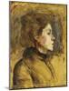 Head of a Woman, 1899-Henri de Toulouse-Lautrec-Mounted Giclee Print