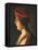 Head of a woman; a fragment-Georges De La Tour-Framed Premier Image Canvas