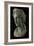 Head of a Woman in the Guise of a Goddess, 1St Century (Copper Alloy and Silver)-Roman-Framed Giclee Print