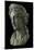 Head of a Woman in the Guise of a Goddess, 1St Century (Copper Alloy and Silver)-Roman-Mounted Giclee Print