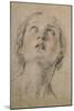 Head of a Woman Looking Up-Guido Reni-Mounted Giclee Print